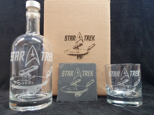 Cofanetto decanter star - decanter, trek