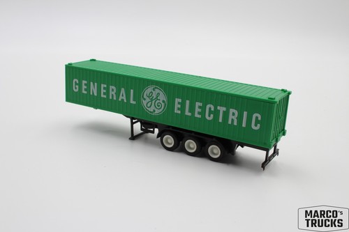 Herpa box rimorchio verde