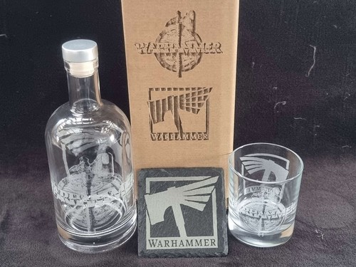 Warhammer set scatola vetro