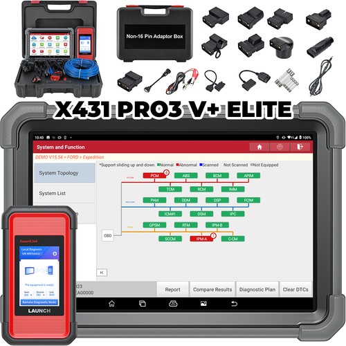 Launch x431 pro3s elite - launch, pro